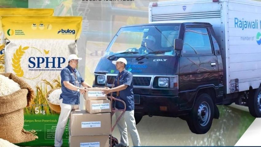 Rajawali Nusindo Distribusikan 1.129 Ton Beras SPHP hingga Juli 2026