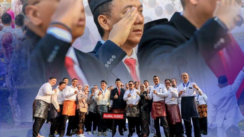Rajawali Nusindo Ikuti Upacara HUT Ke-81 Kemerdekaan RI Bersama ID FOOD Group